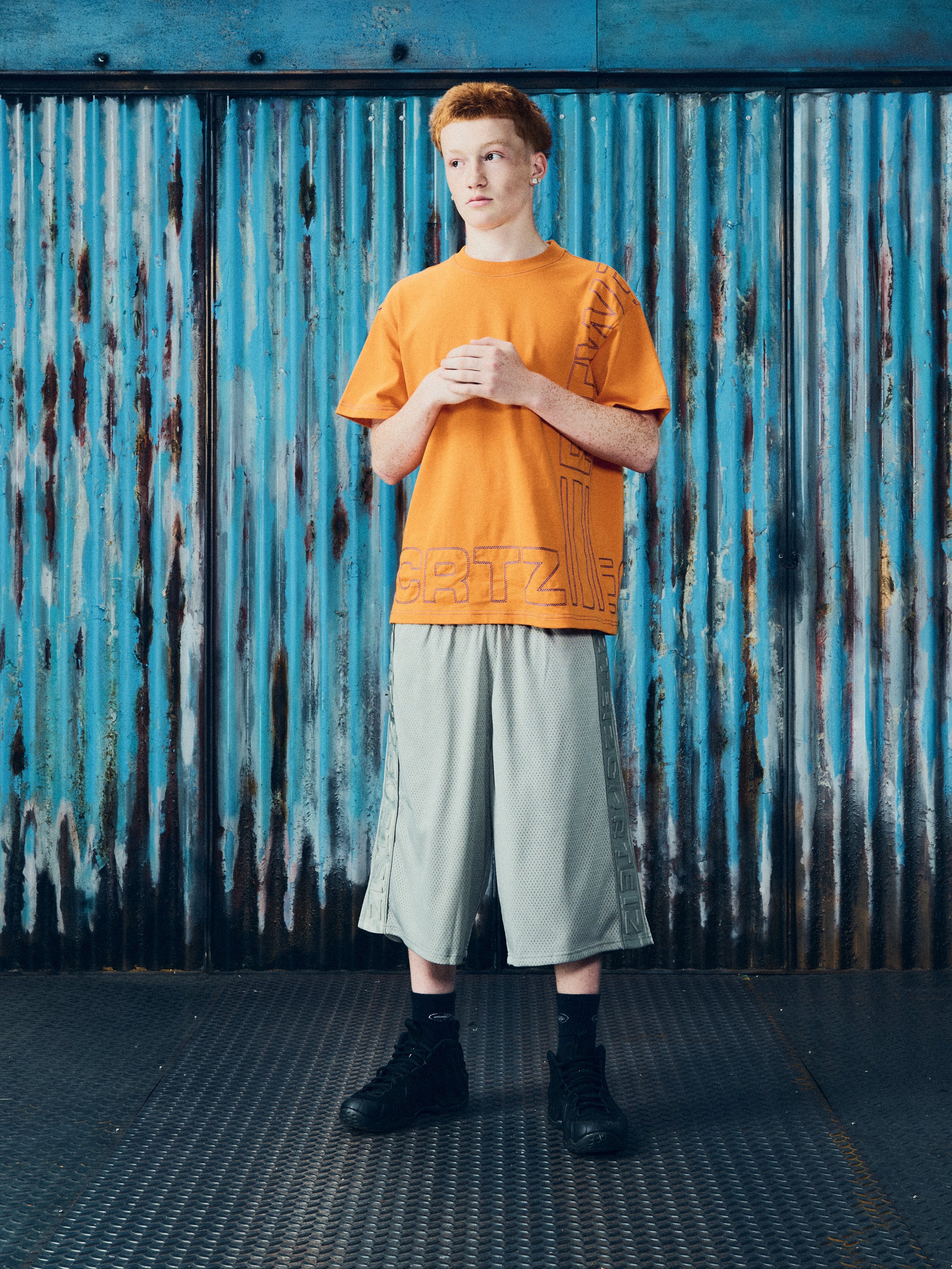 DEM PRO MESH SHORT [GREY]