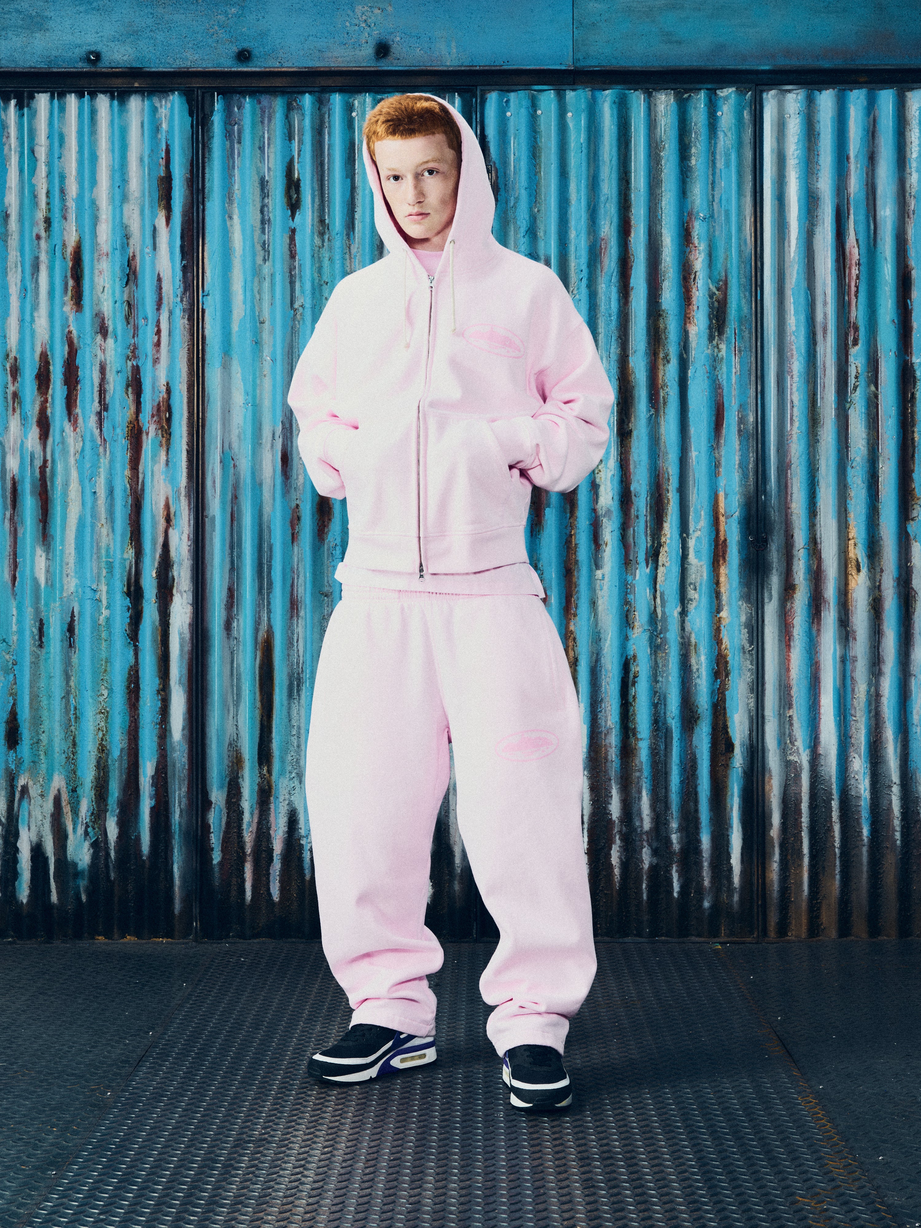 ISLAND KNOCKOUT ZIP HOODIE [PINK] – CRTZRTW