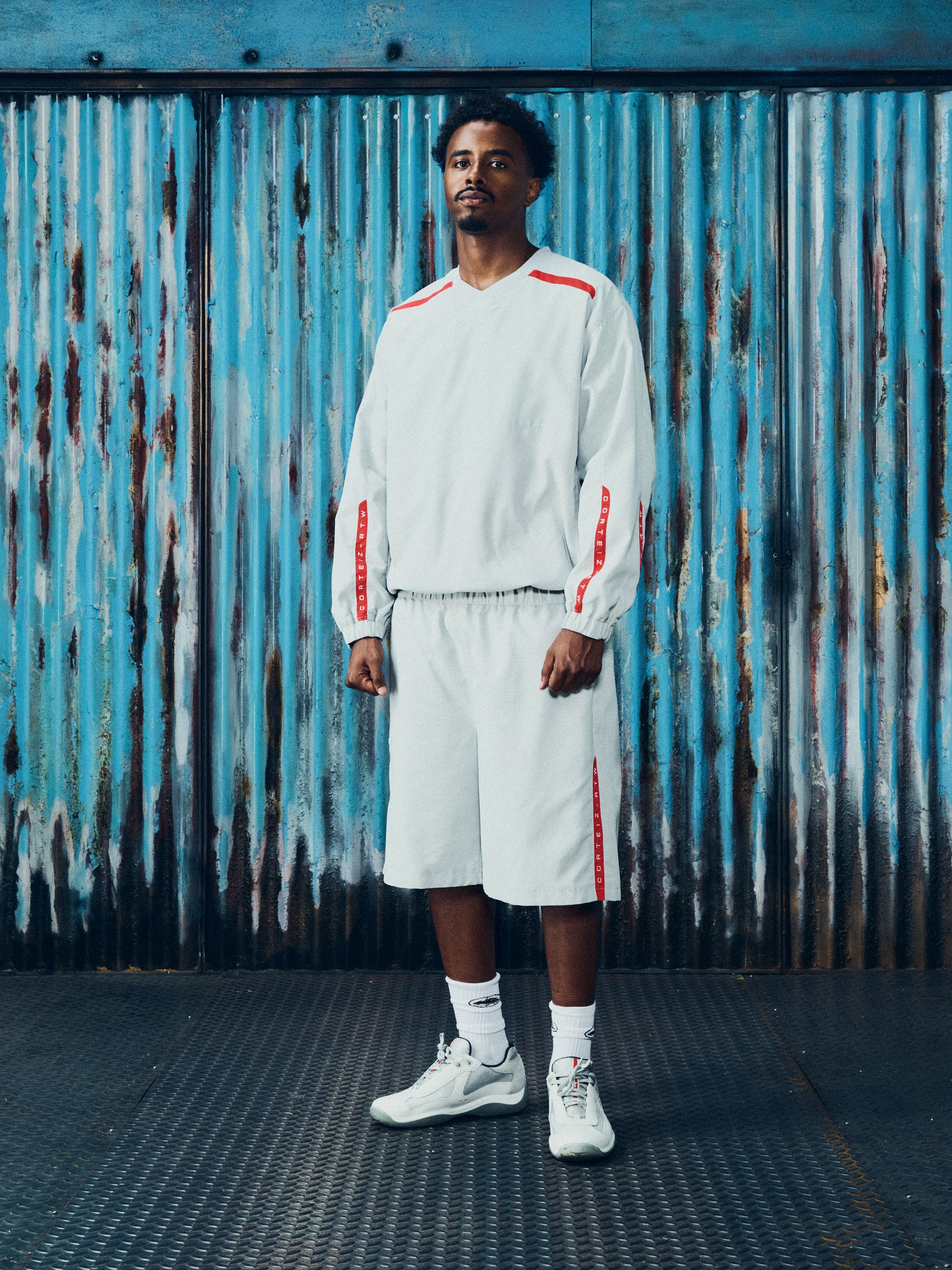 ROSSA WINDBREAKER [GREY]