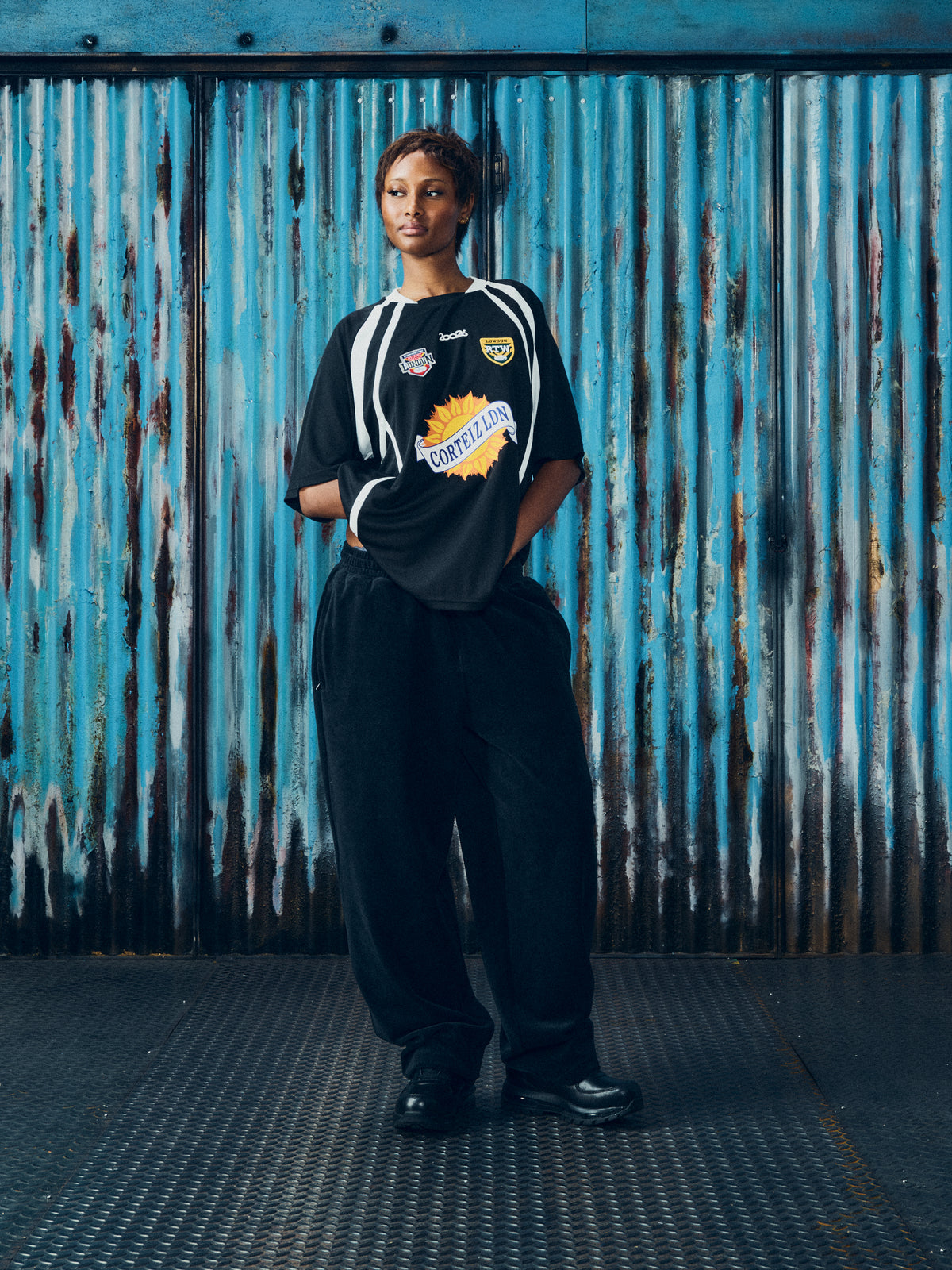 RUGBY LEAGUE JERSEY [BLACK]