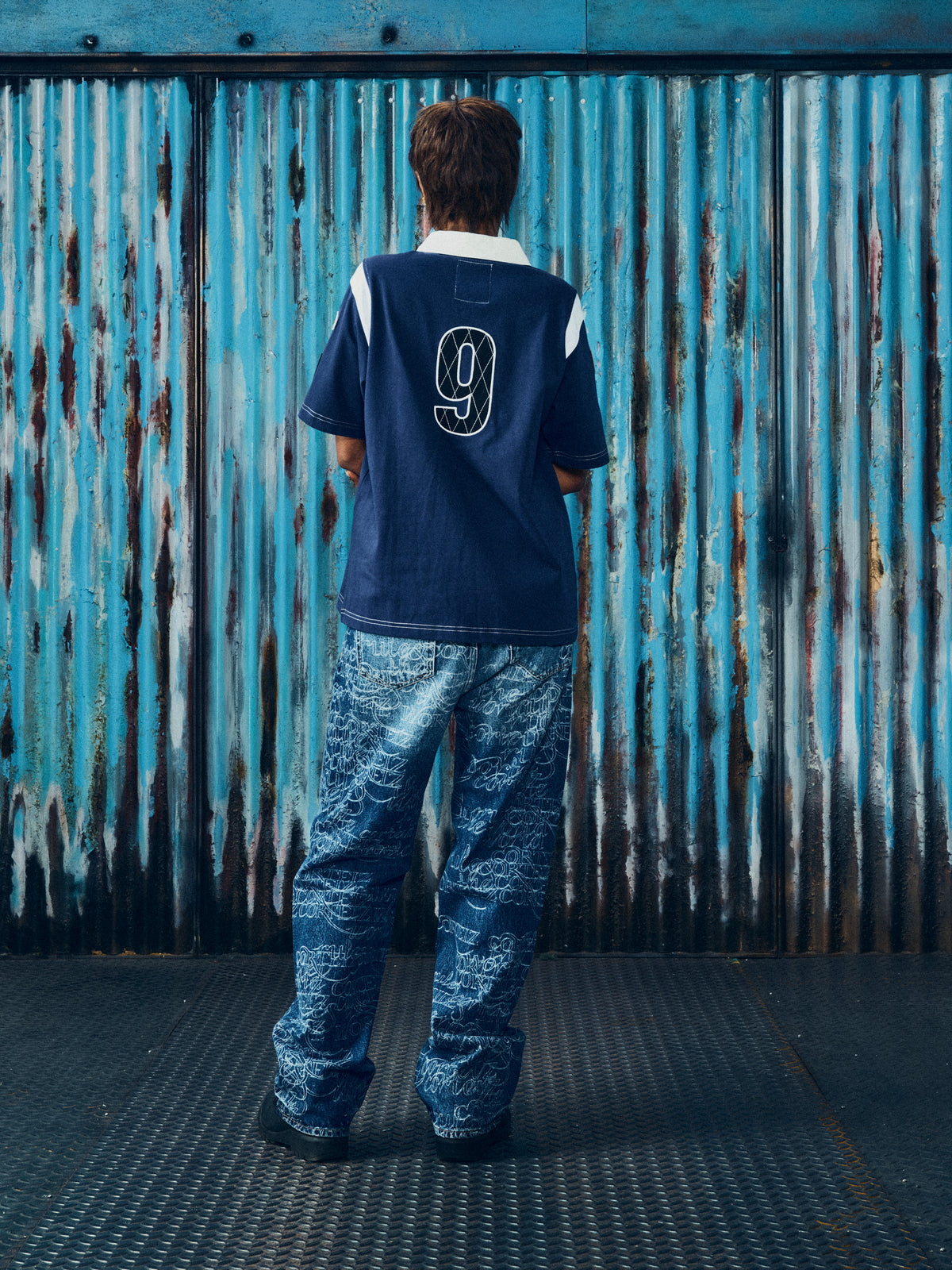 ALPINE POLO SHIRT [RSLM NAVY]