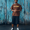 STARS TEE [BROWN]