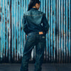 CROSS-STITCH DENIM JEANS [WASHED INDIGO]