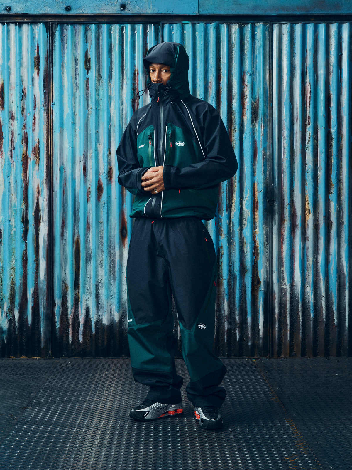 ELITEWORK™ APEX SHELL JACKET [BLACK/GREEN]