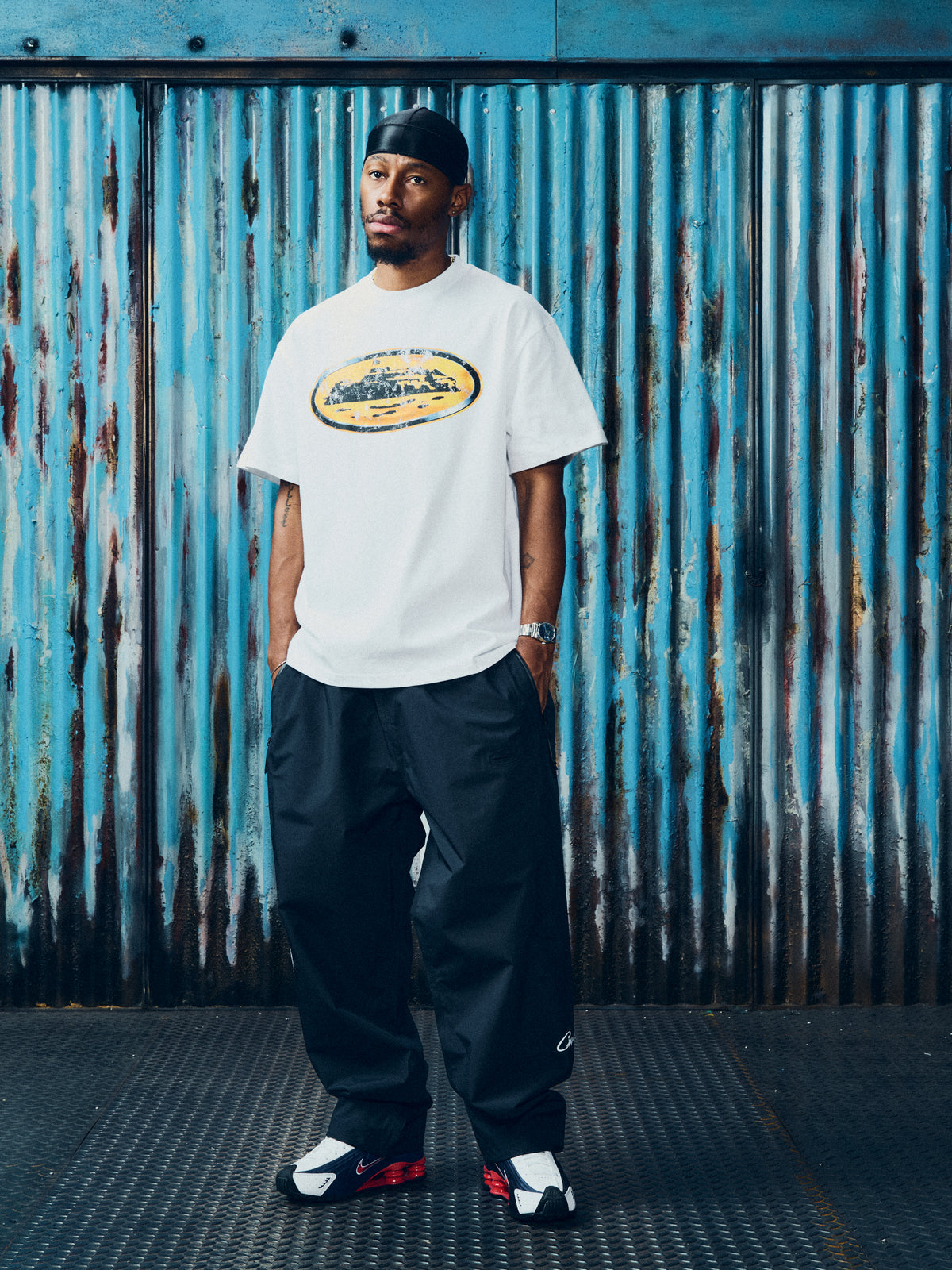 CORRODED ISLAND TEE [WHITE]