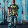 FRONTLINE TEE [WOODLAND CAMO]