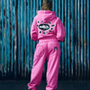 ALWEIZ ZIP HOODIE [PINK]
