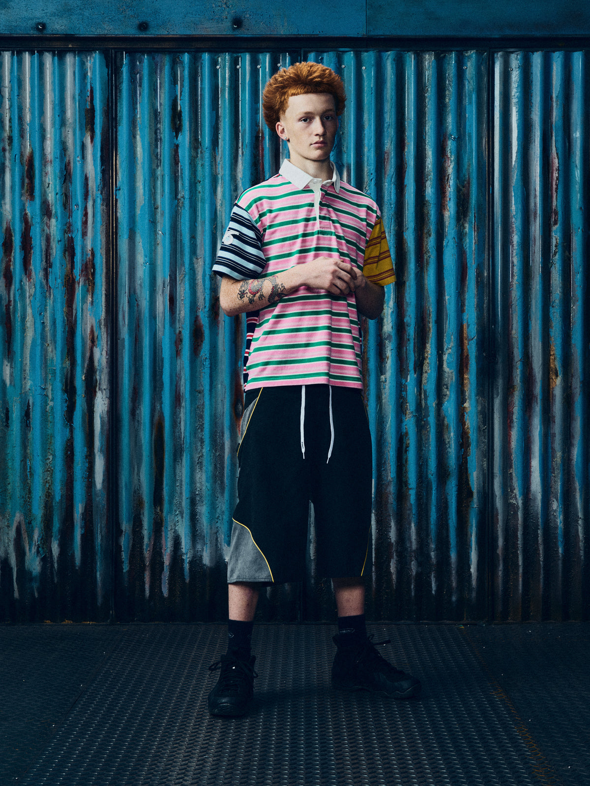 ALWEIZ STRIPE POLO [MULTI]