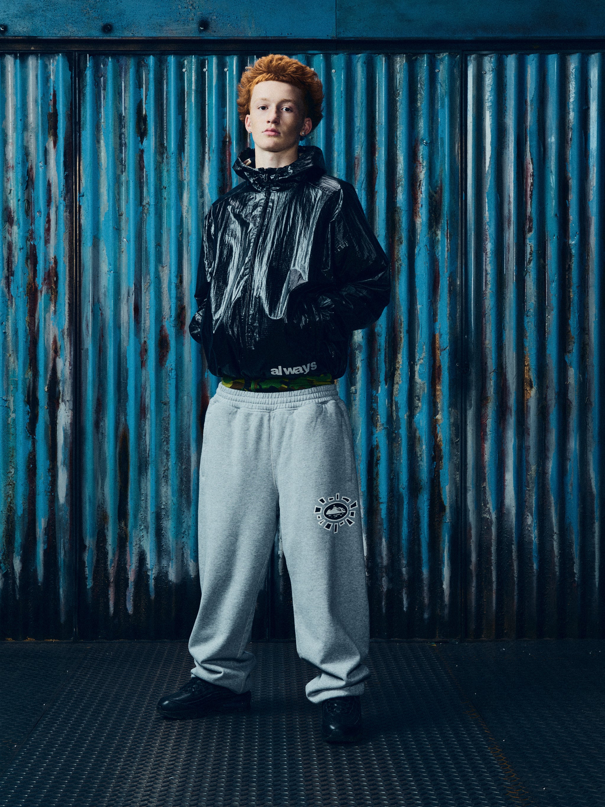 ALWEIZ REVERSIBLE JACKET [BLACK/CAMO]
