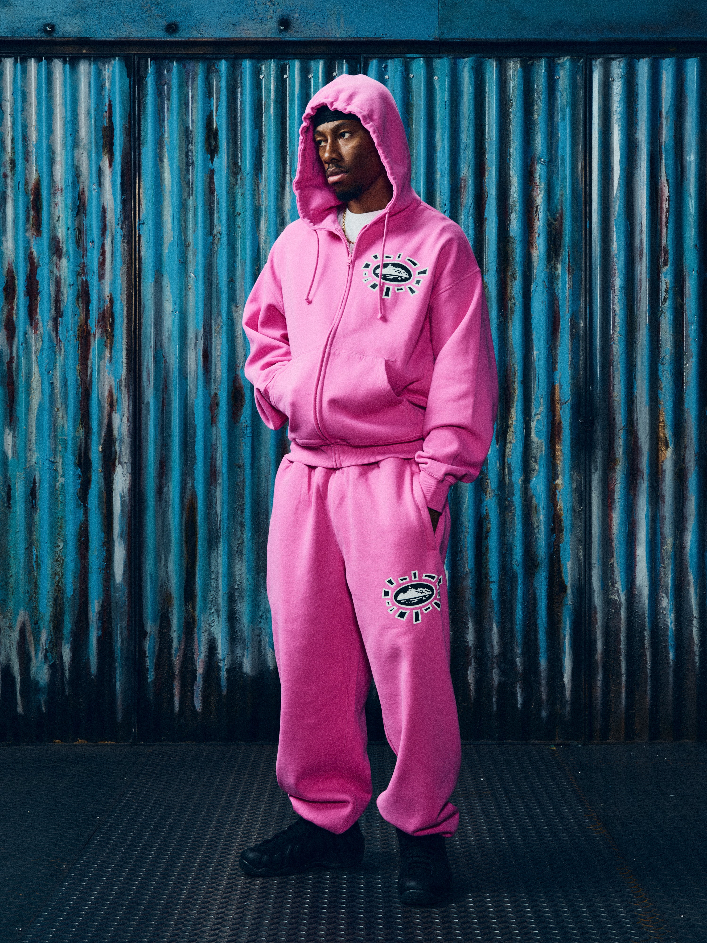 ALWEIZ ZIP HOODIE [PINK] – CRTZRTW
