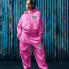 ALWEIZ ZIP HOODIE [PINK]