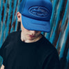 ISLAND OUTLINE TRUCKER HAT [BLUE]