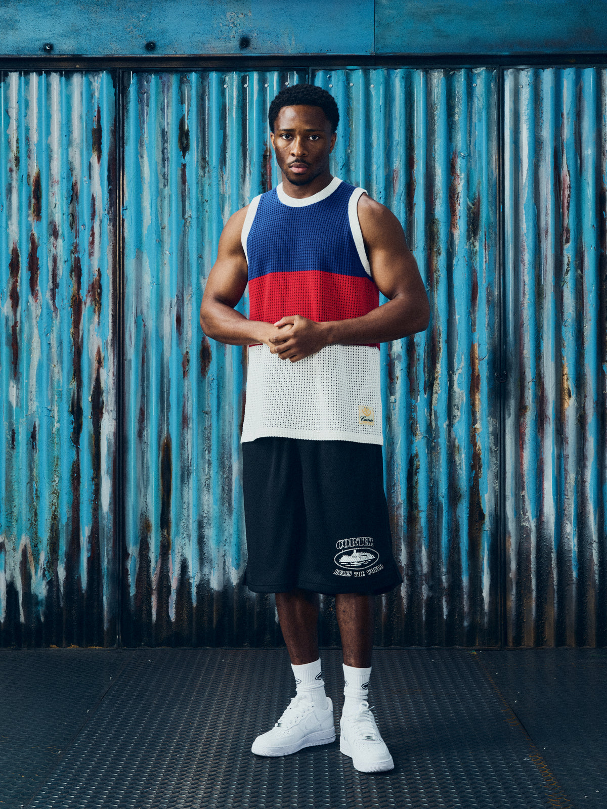 OG ALCATRAZ MESH SHORT [BLACK]