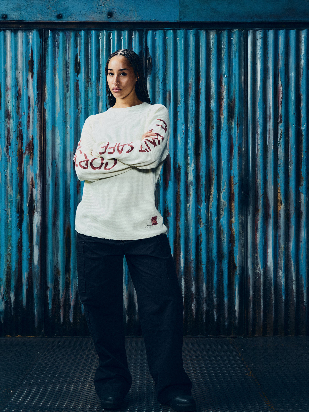 IT AIN'T SAFE WAFFLE THERMAL [CREAM]