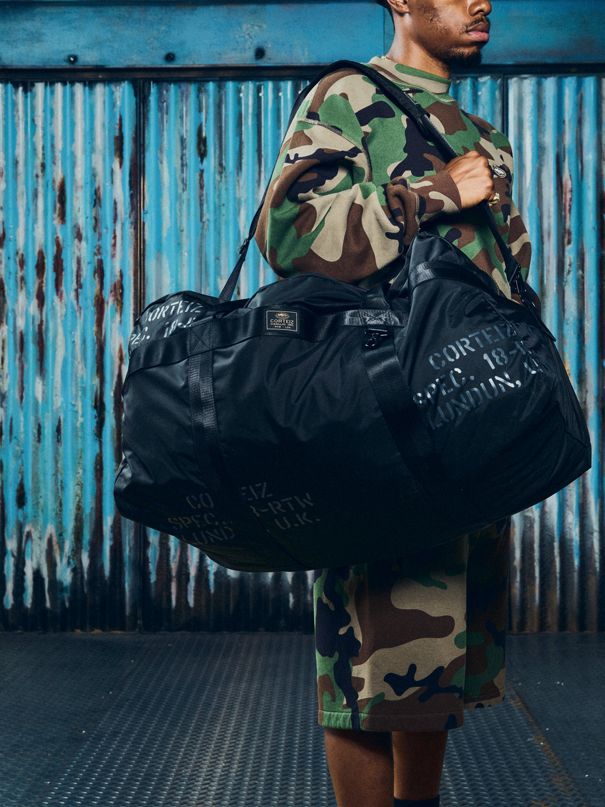 XXL COMMANDO DUFFLE BAG [BLACK]