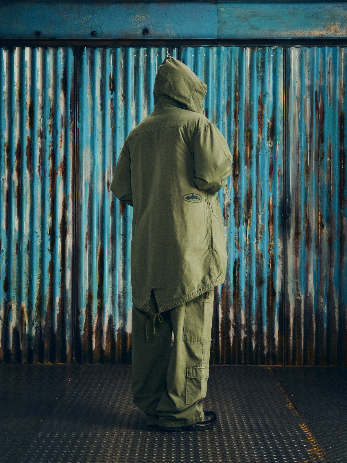 GUERILLAZ FISHTAIL PARKA [OLIVE]