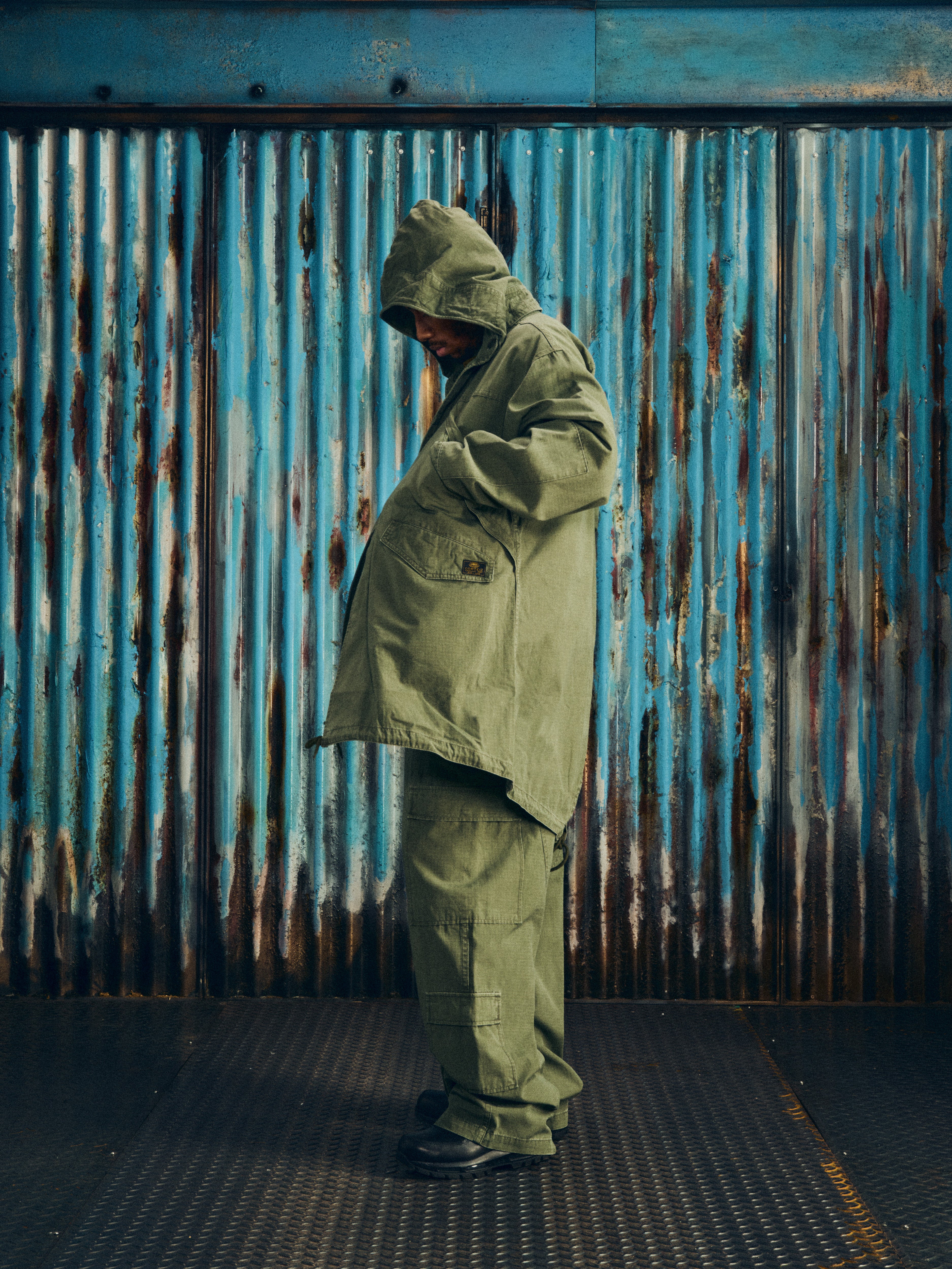 GUERILLAZ FISHTAIL PARKA [OLIVE] – CRTZRTW