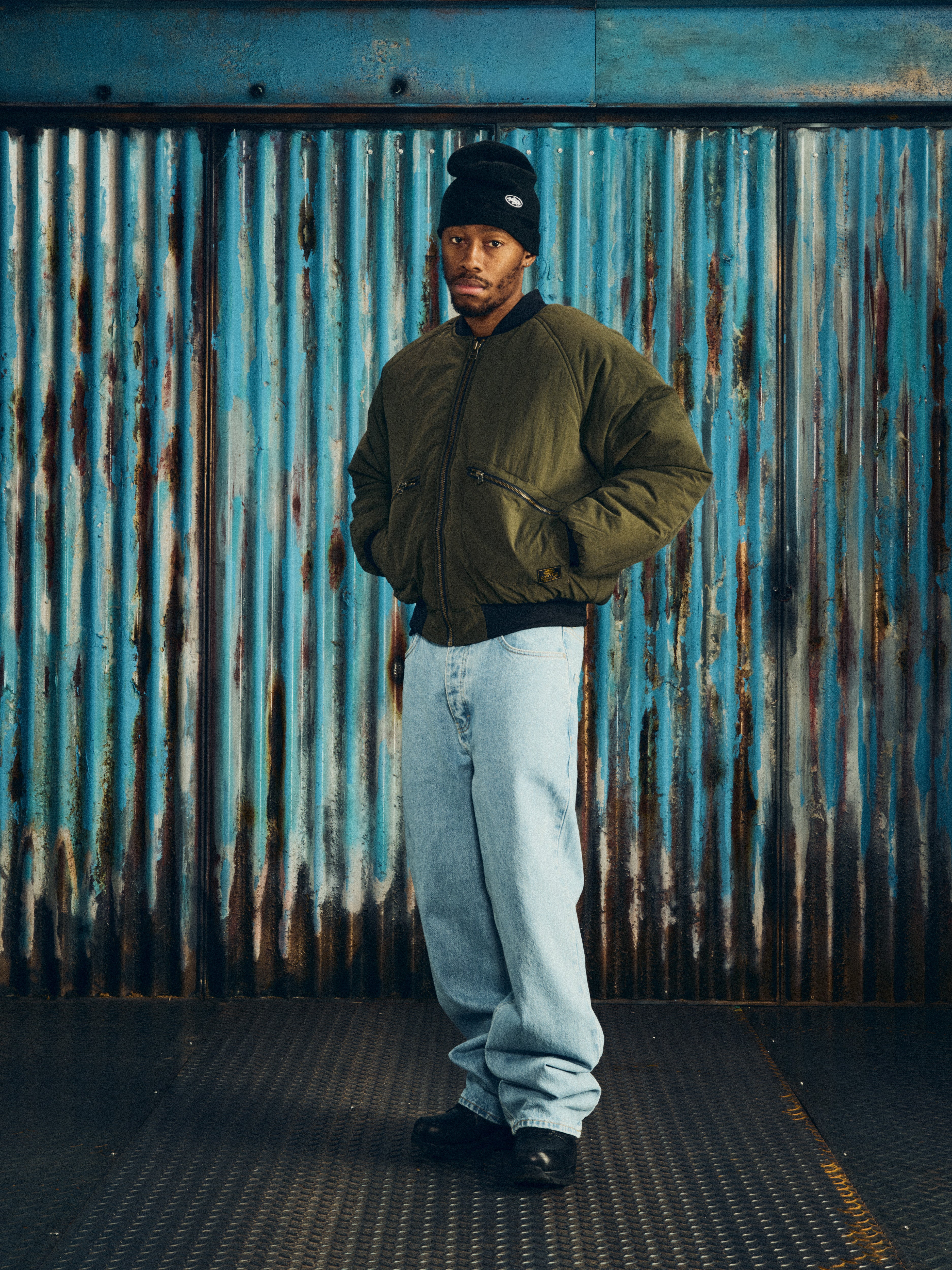 ジャケット・アウター Corteiz GUERILLAZ HEAVY DUTY BOMBER GUERILLAZ HEAVY DUTY BOMBER [OLIVE] – CRTZRTW
