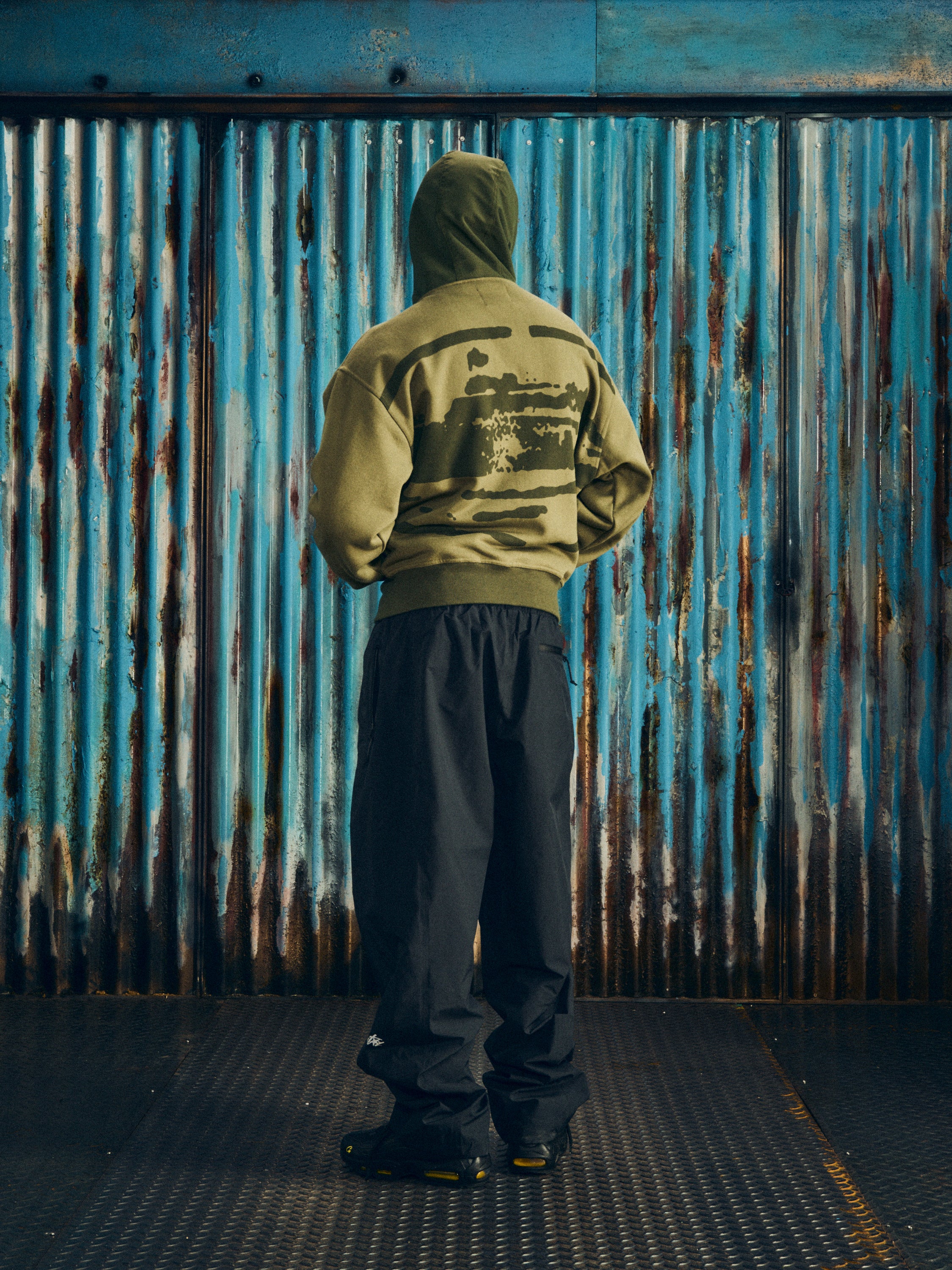 GUERILLAZ RIPSTOP ZIP HOODIE [OLIVE] – CRTZRTW