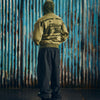 GUERILLAZ RIPSTOP ZIP HOODIE [OLIVE]