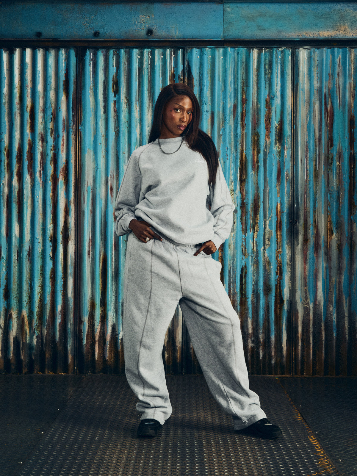 HMP V2 SWEATSHIRT [HEATHER GREY]