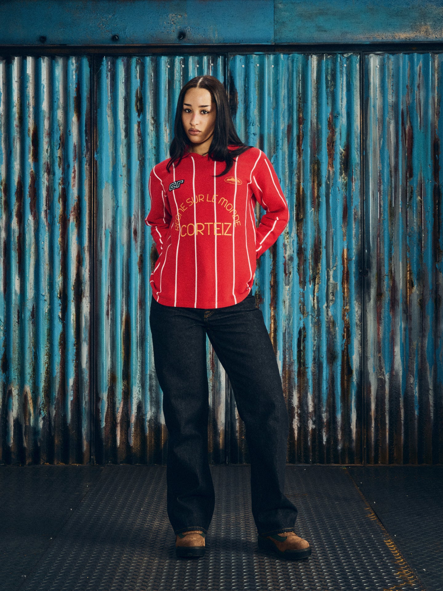 MONDE KNIT LS JERSEY [RED] – CRTZRTW