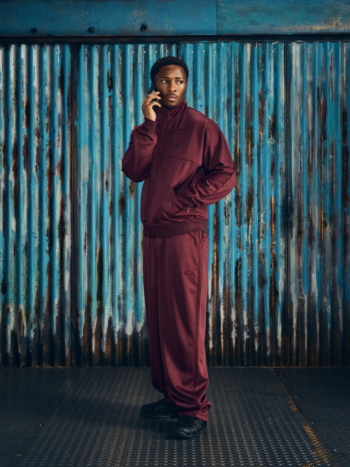 SPECIALE TRACK JACKET [BURGUNDY]