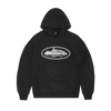 ALCATRAZ HOODIE [BLACK & WHITE]