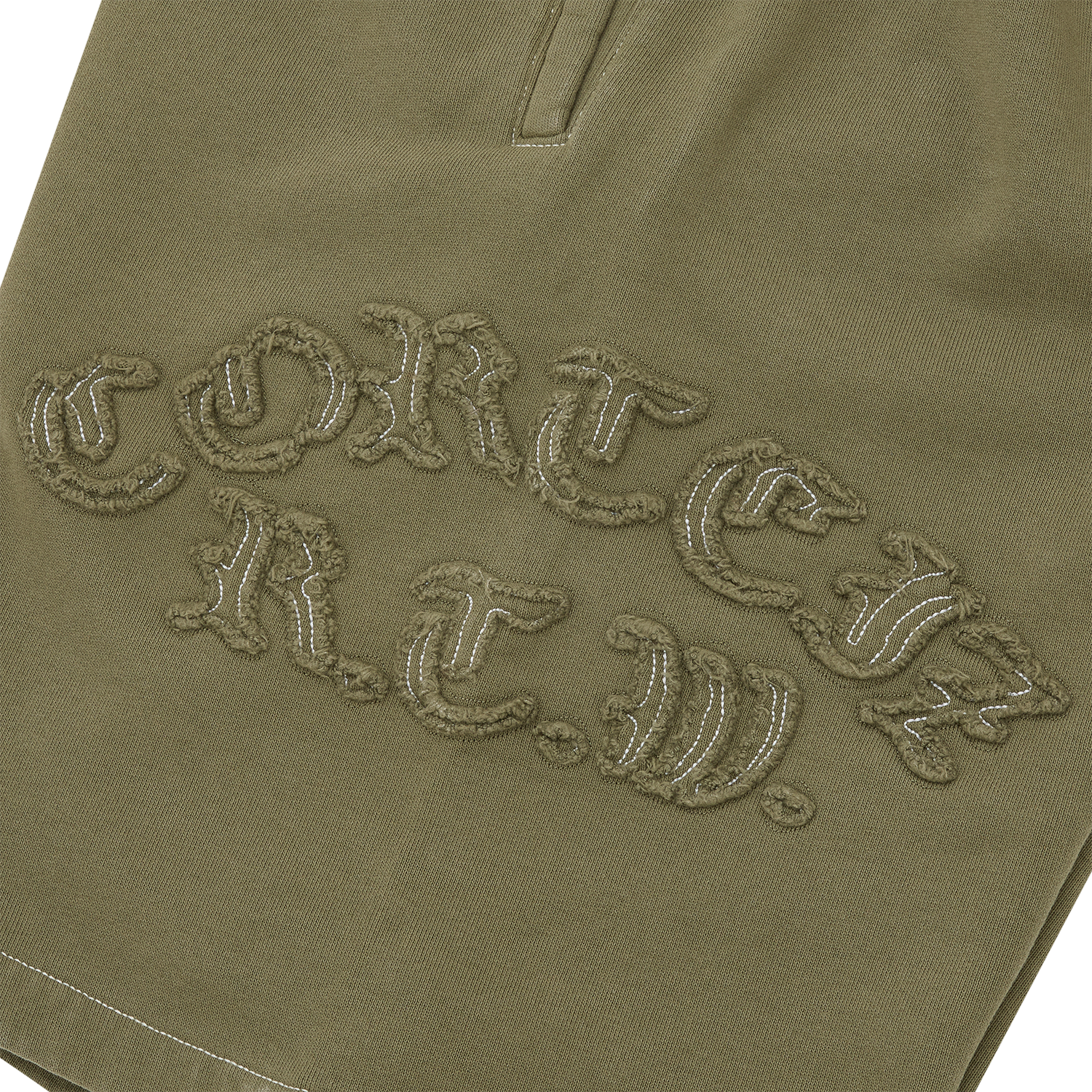 DIPLOMATIC SWEATSHORT [OLIVE]