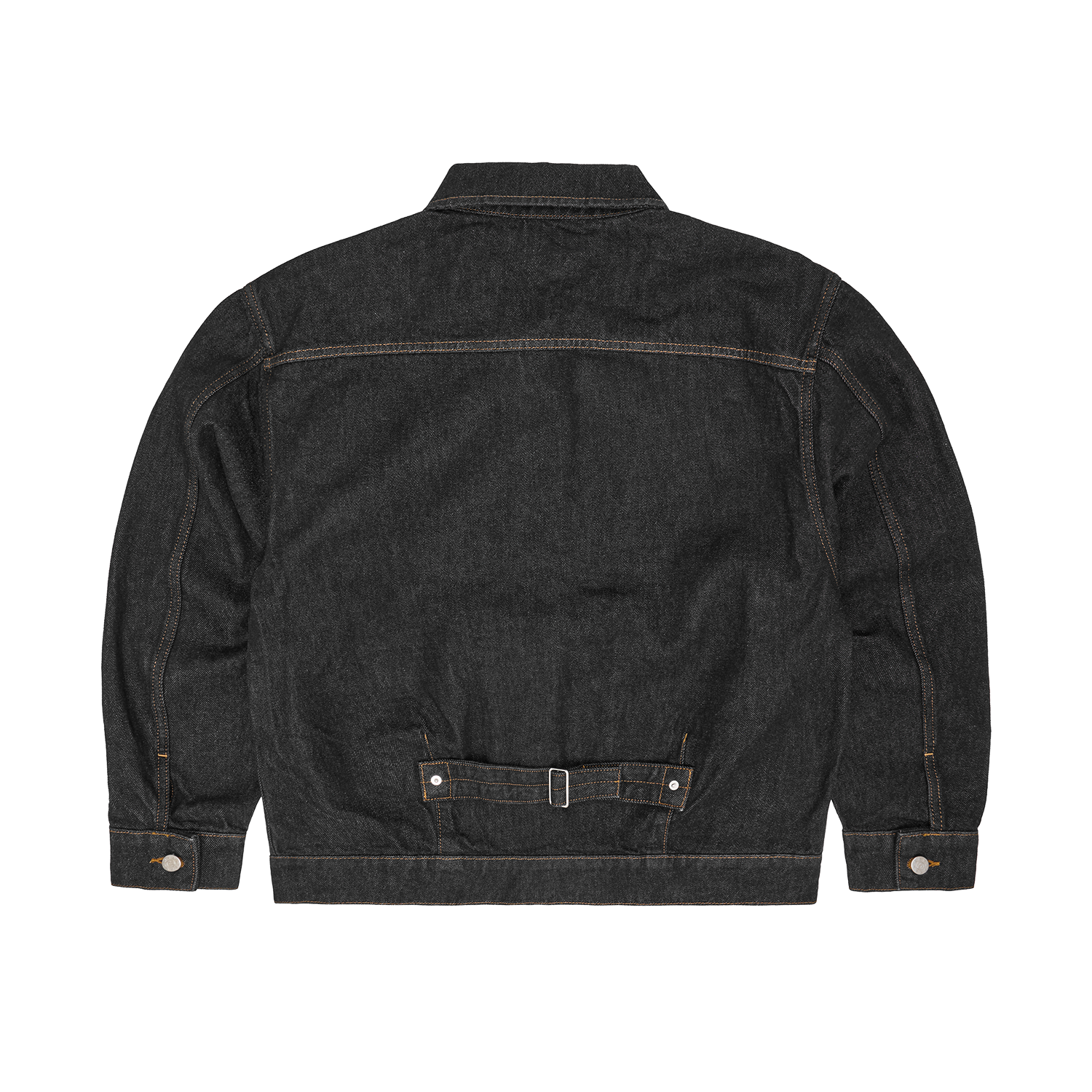 DUAL STRIPE DENIM JACKET [WASHED BLACK] – CRTZRTW