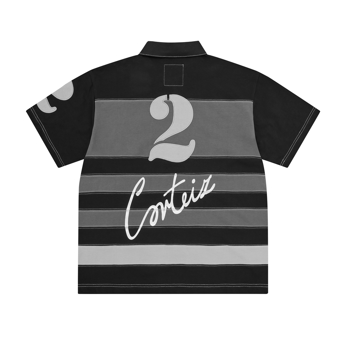 DUBAI POLO SHIRT [BLACK / GREY]