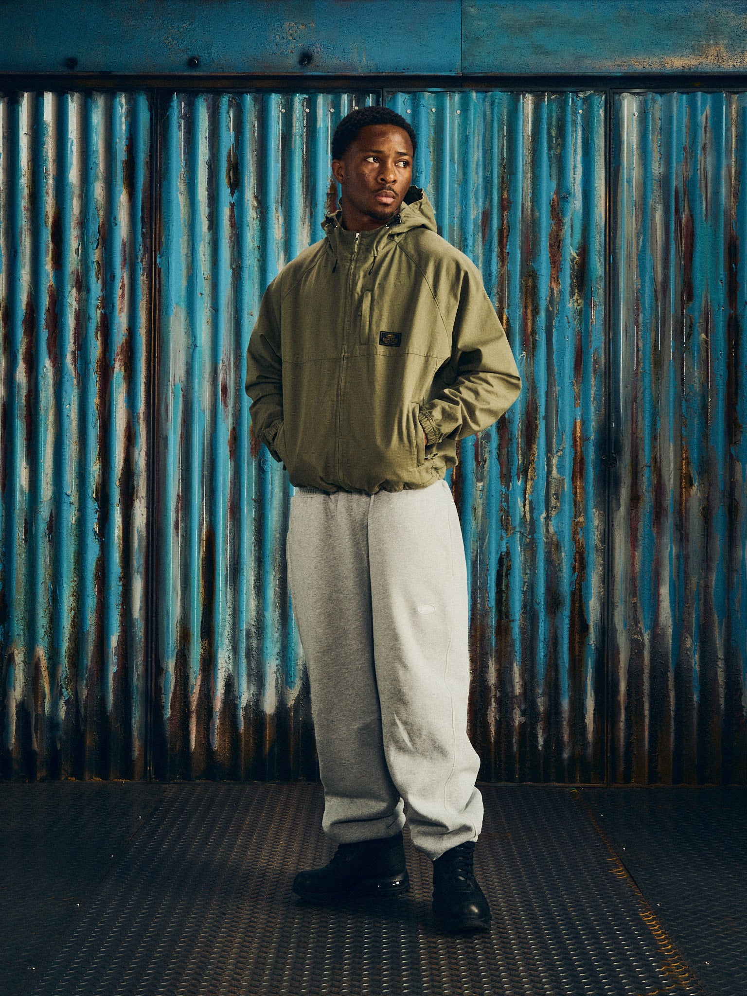 GUERILLAZ RIPSTOP JACKET [OLIVE] – CRTZRTW