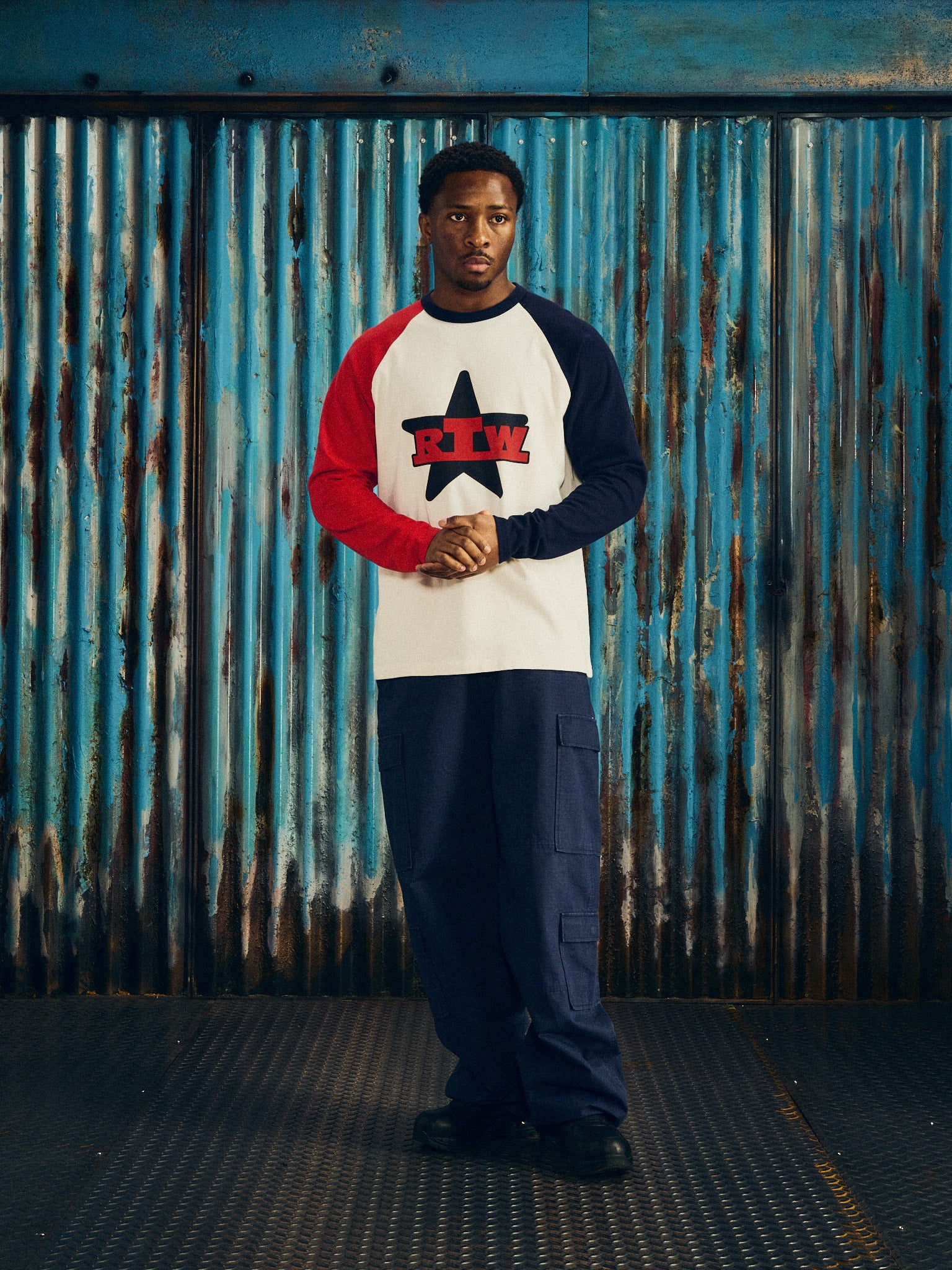 RTW STAR RAGLAN LS [NAVY/RED] – CRTZRTW