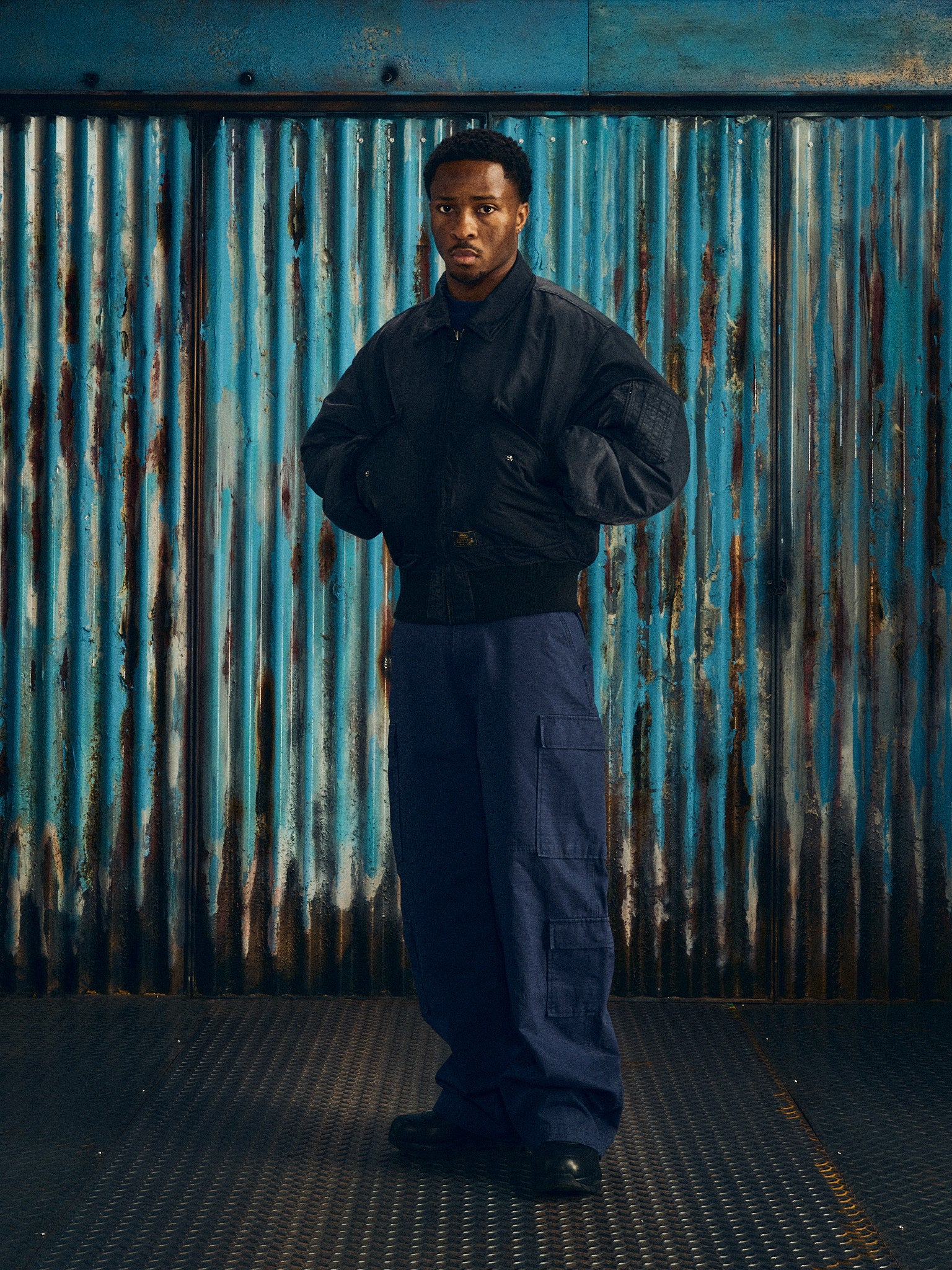 ALCATRAZ BOMBER JACKET [VINTAGE BLACK] – CRTZRTW