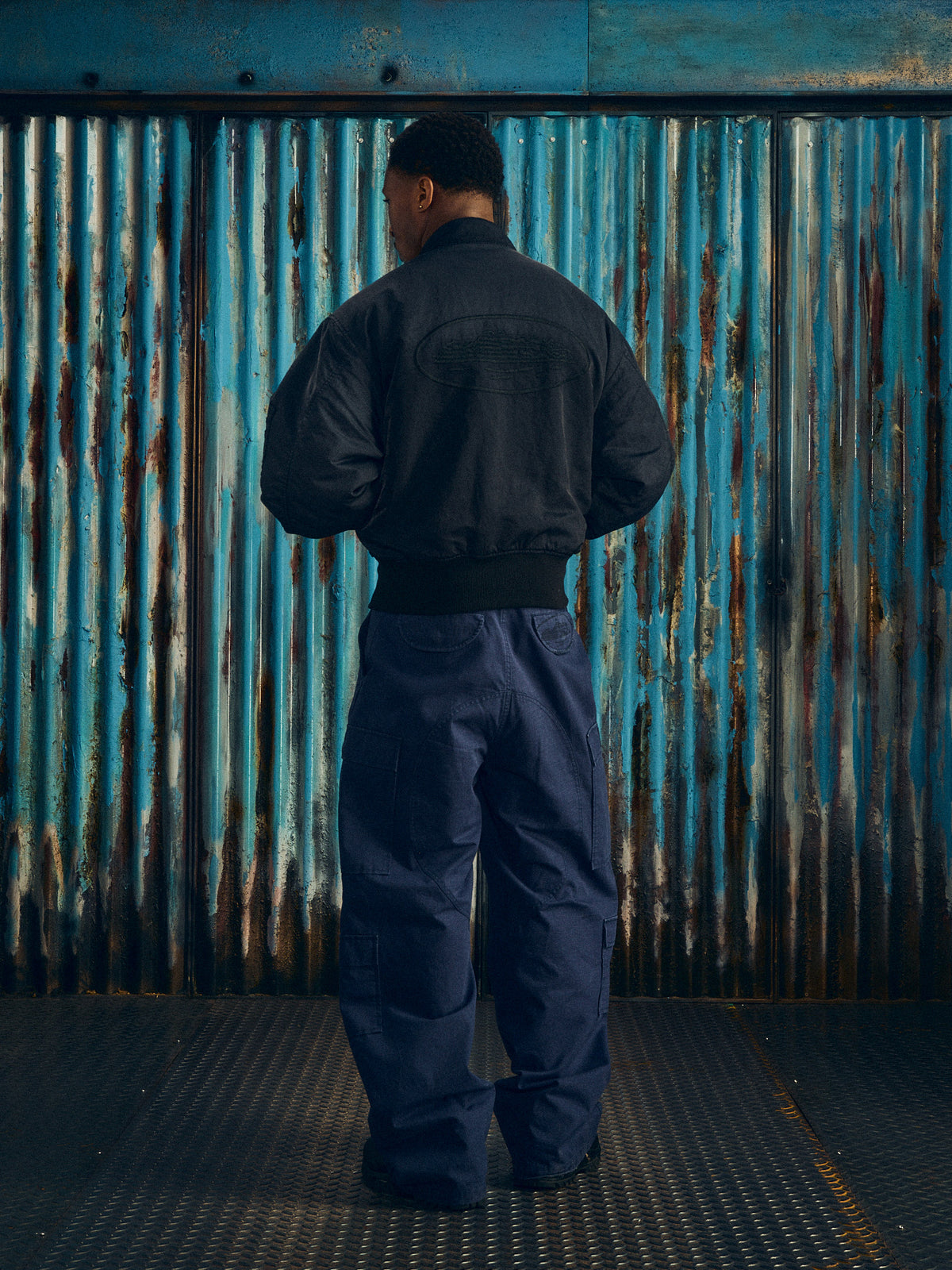 ALCATRAZ BOMBER JACKET [VINTAGE BLACK]