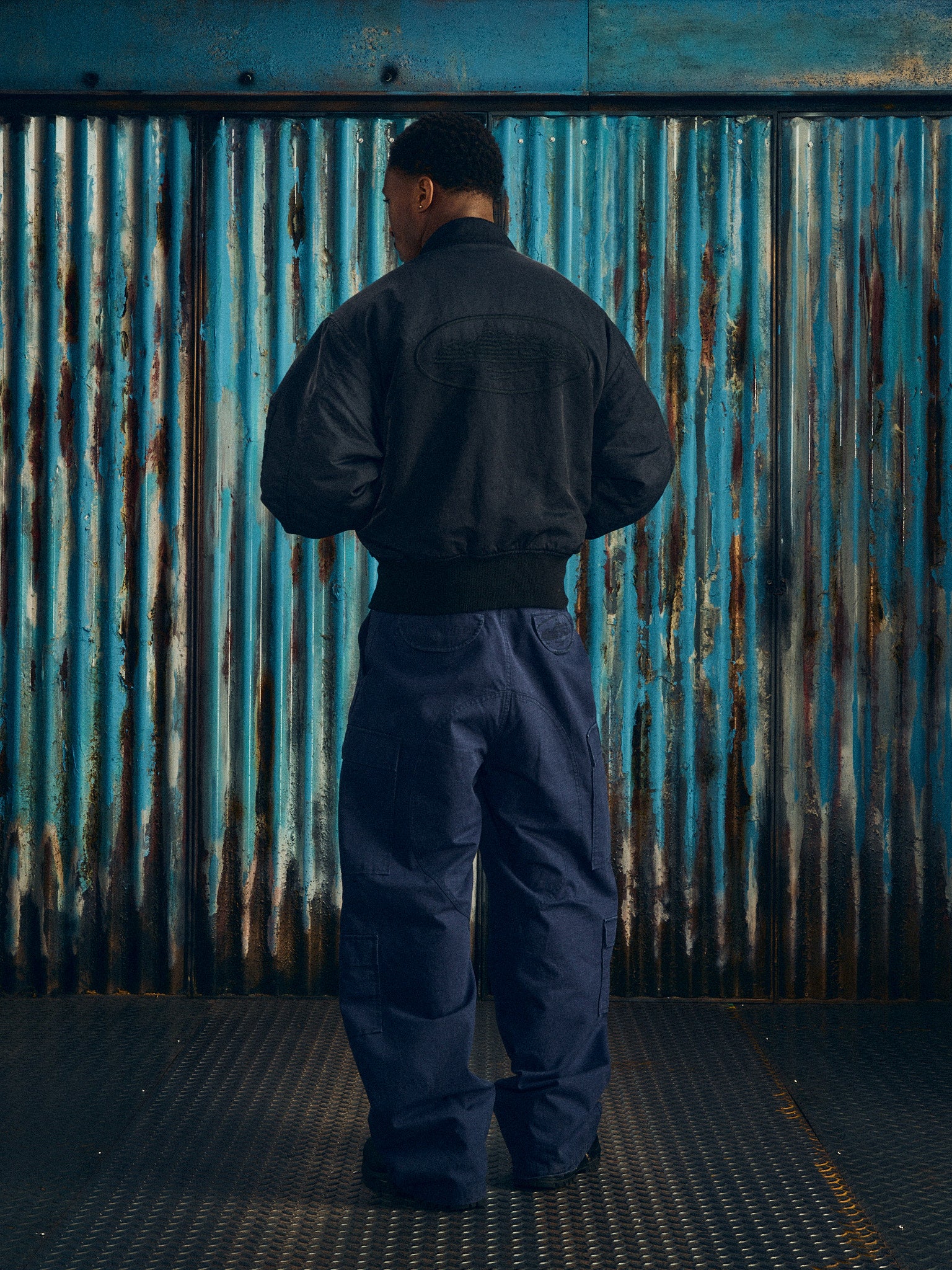 ALCATRAZ BOMBER JACKET [VINTAGE BLACK]