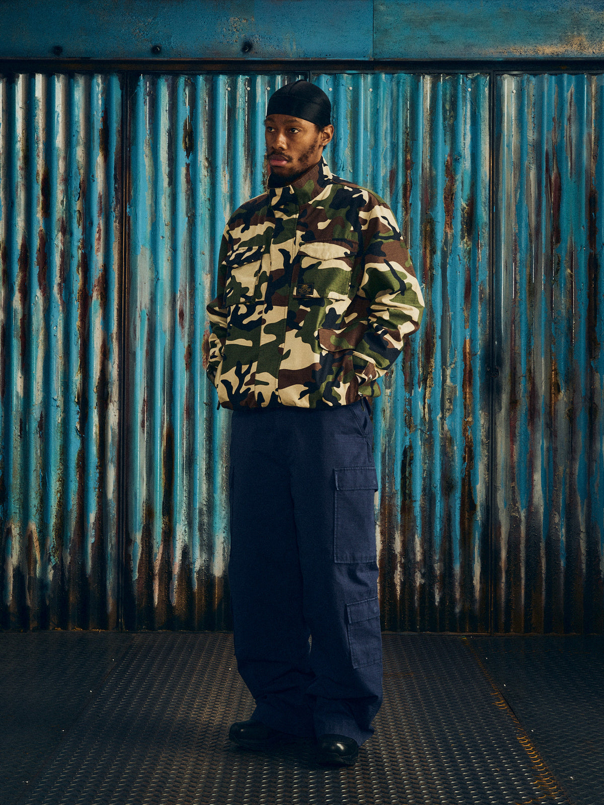 GUERILLAZ CARGO PANT [NAVY]