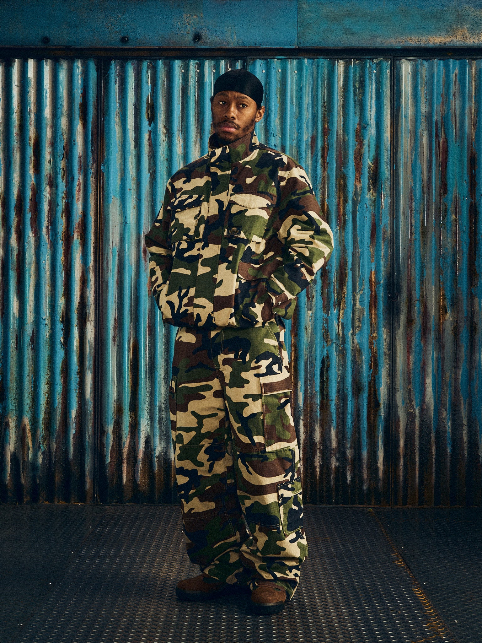 GUERILLAZ CARGO PANT [WOODLAND CAMO] – CRTZRTW