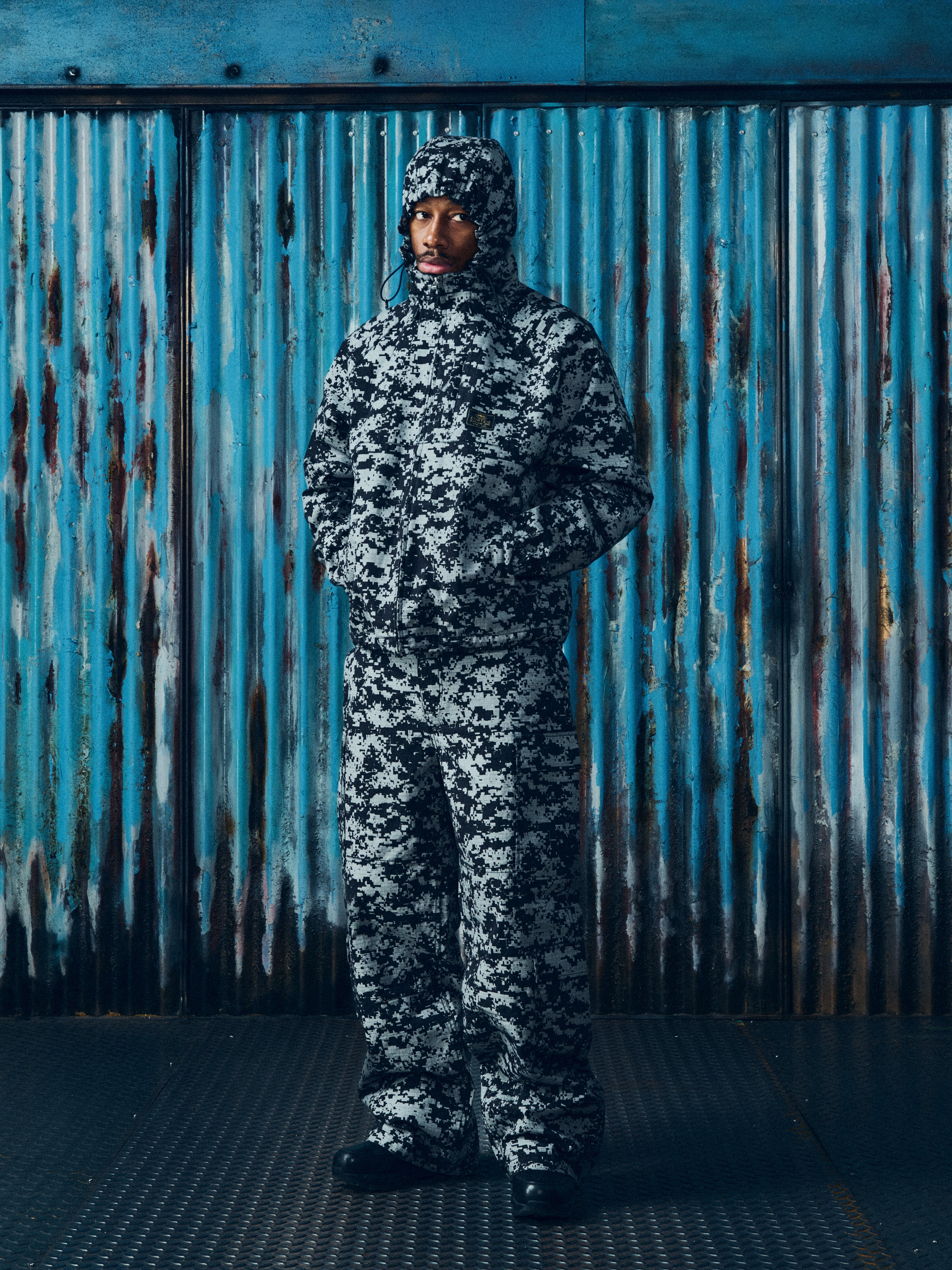 【CAMOSHITA カモシタ スイングトップ ジャケット size46】 GUERILLAZ RIPSTOP JACKET [REFLECTIVE CAMO] – CRTZRTW