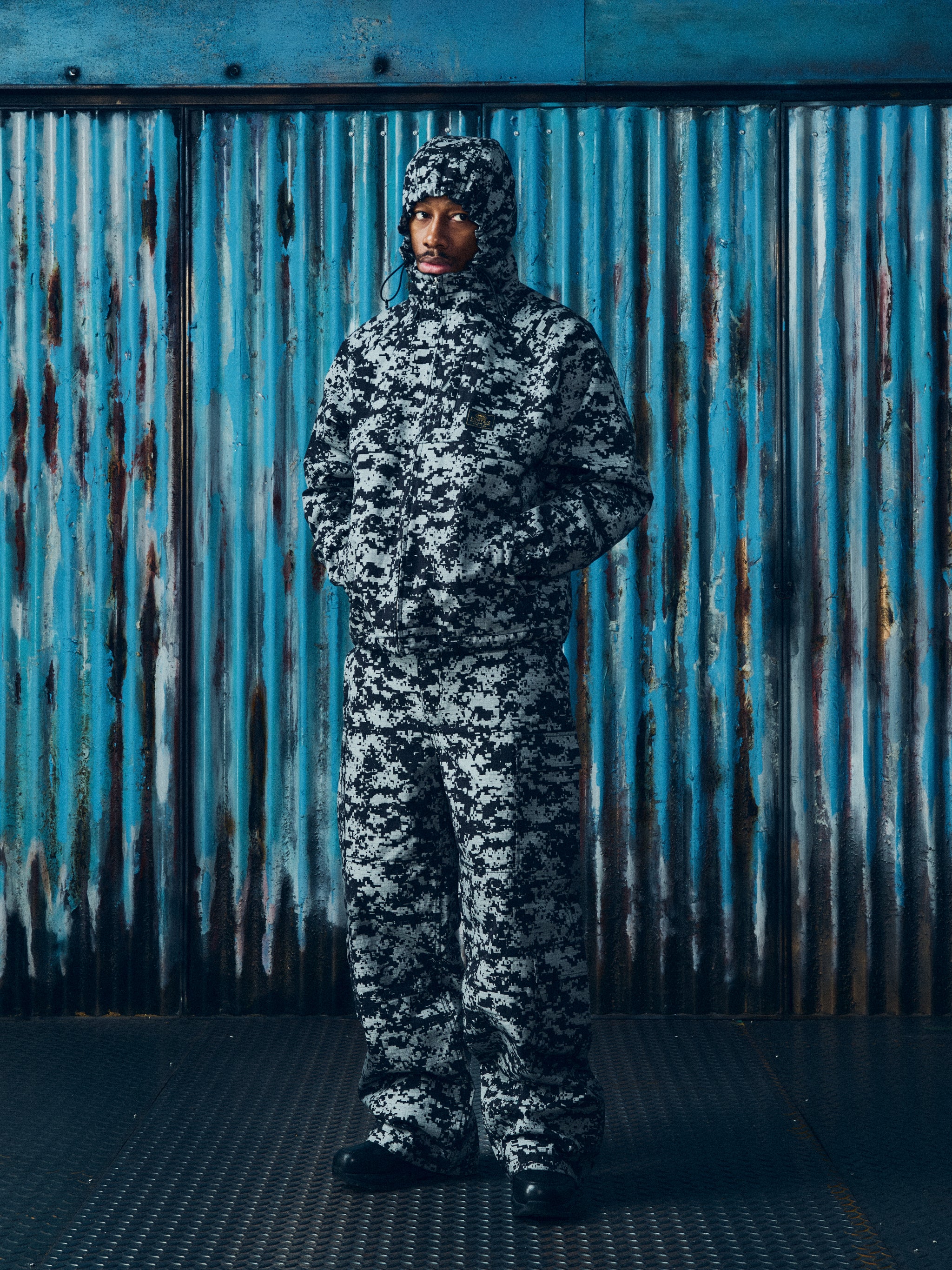 GUERILLAZ RIPSTOP JACKET [REFLECTIVE CAMO]
