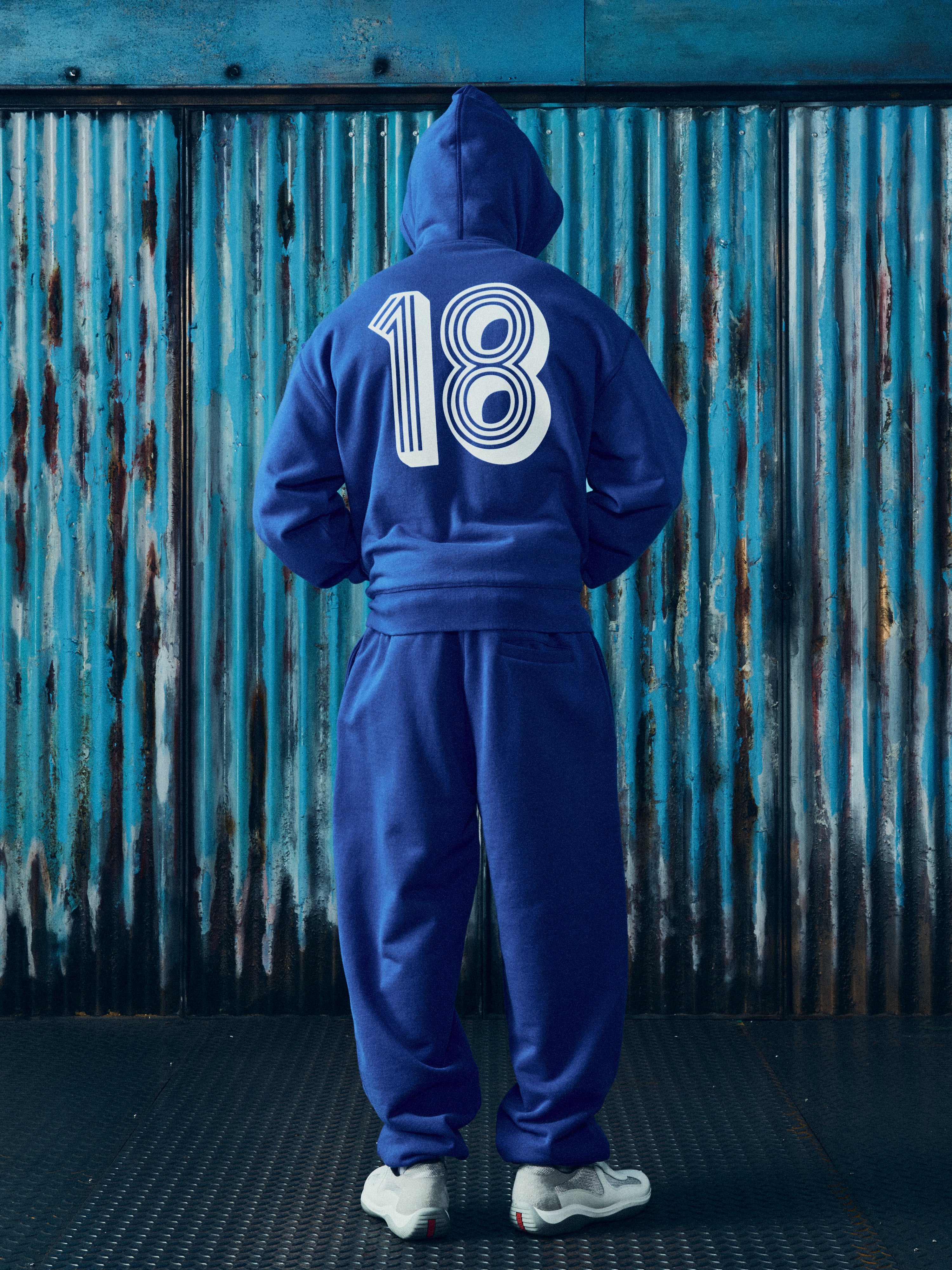 GHINI ZIP HOODIE [ROYAL BLUE] – CRTZRTW