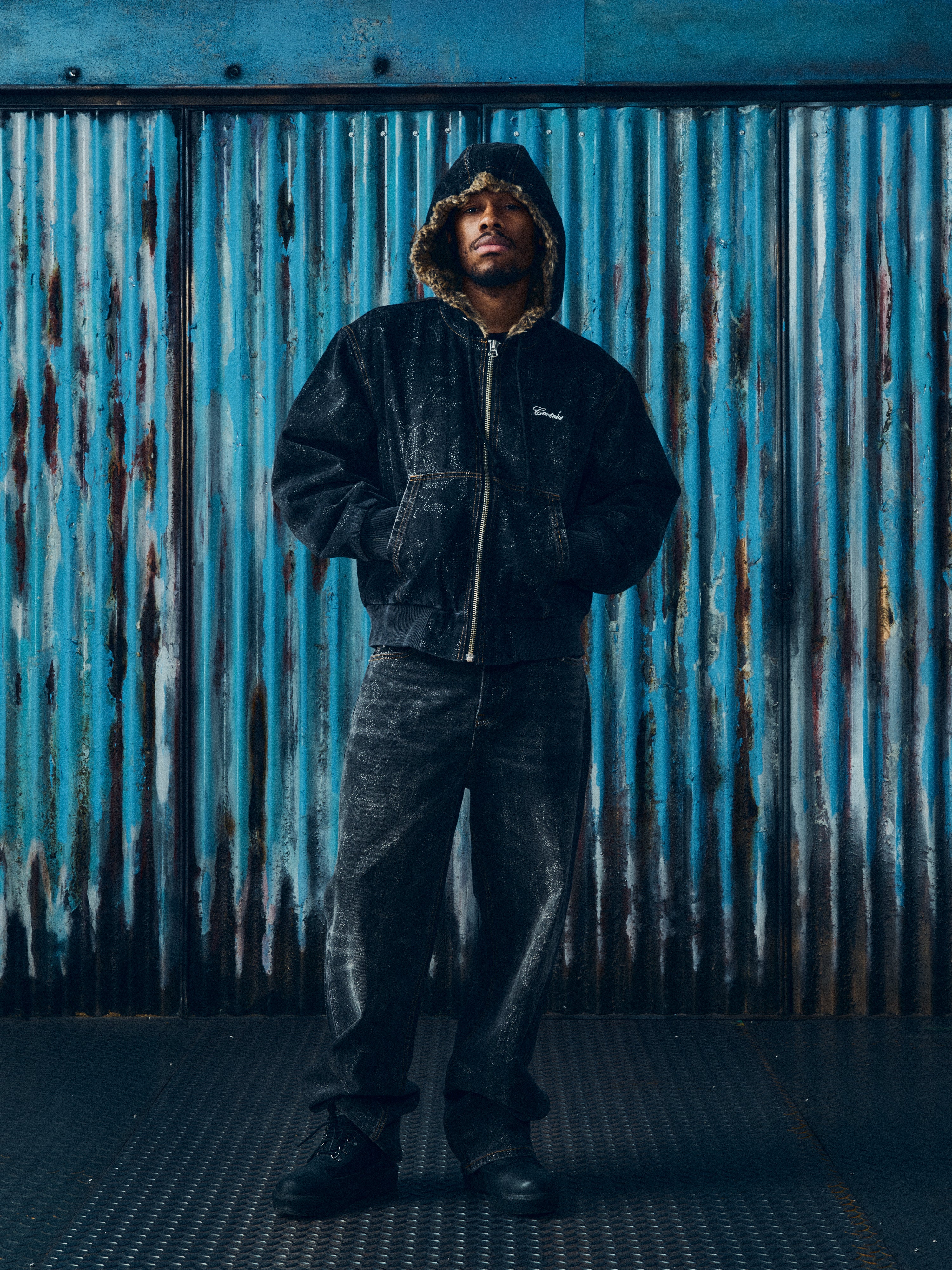 OLD ENGLISH DENIM WORK JACKET [BLACK WASH] – CRTZRTW