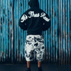 GABRIEL MOSES ZIP HOODIE [BLACK]