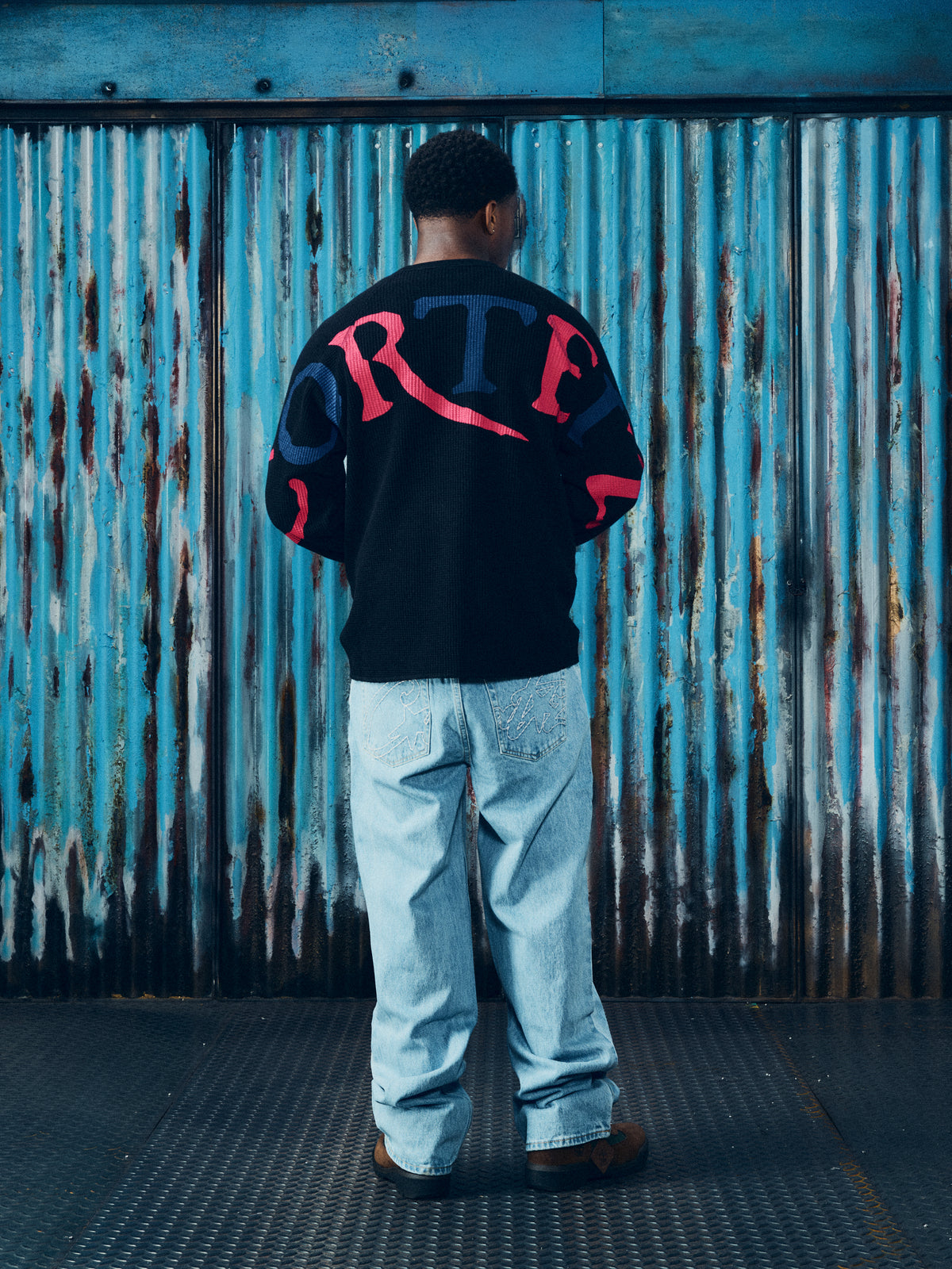 HERALD WAFFLE THERMAL [BLACK]