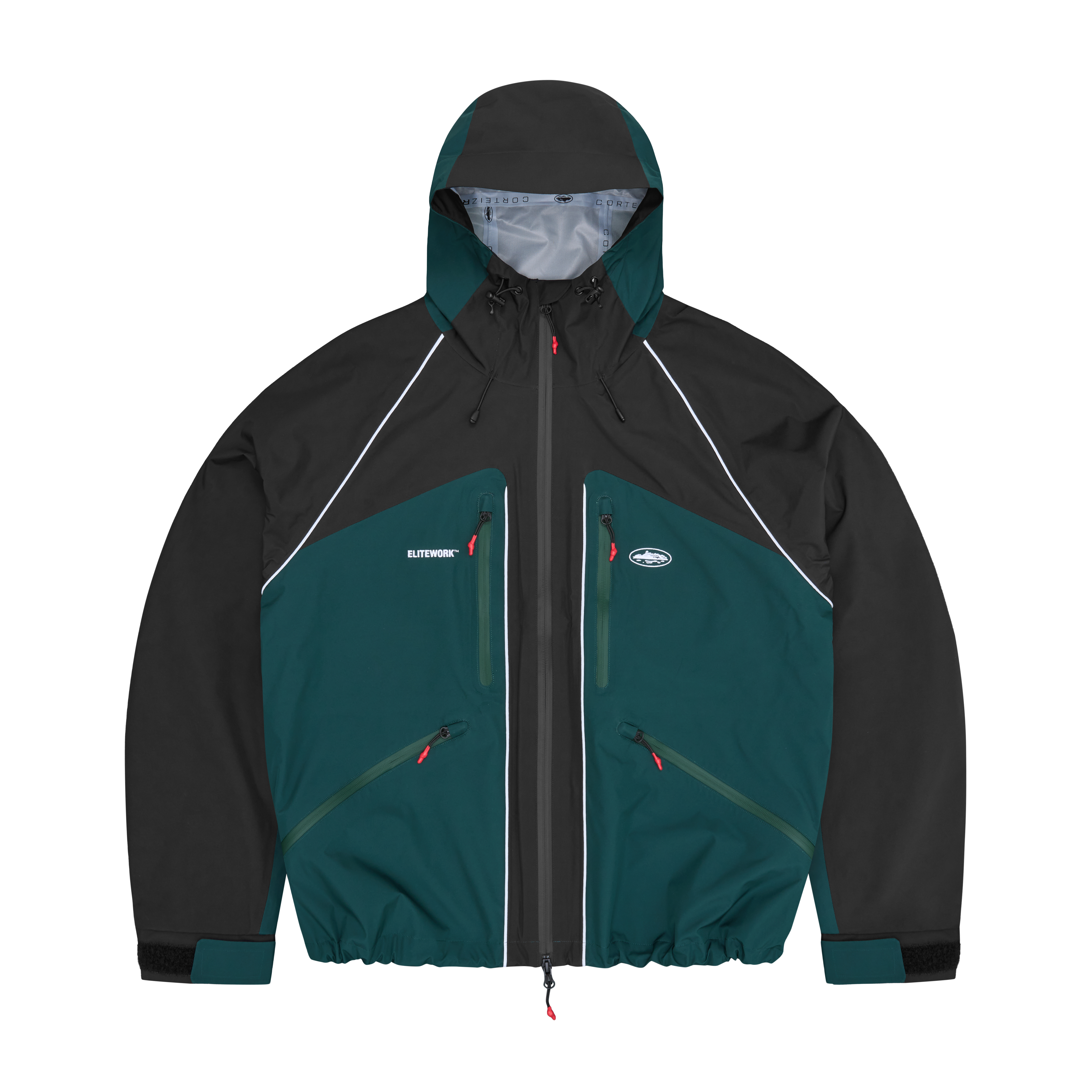 ELITEWORK™ APEX SHELL JACKET [BLACK/GREEN]