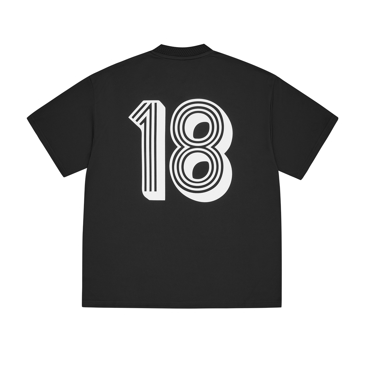 GHINI FOOTBALL JERSEY [BLACK]