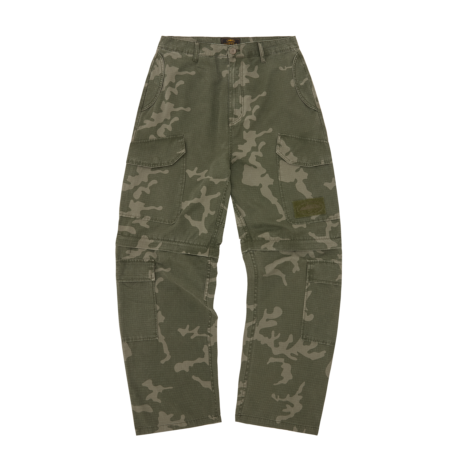 GUERILLAZ CONVERTIBLE PANT [GREEN CAMO]