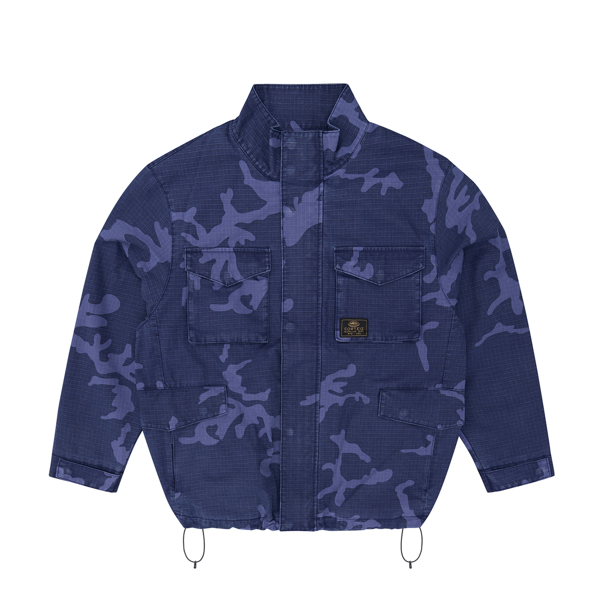 GUERILLAZ FIELD JACKET [INDIGO CAMO]