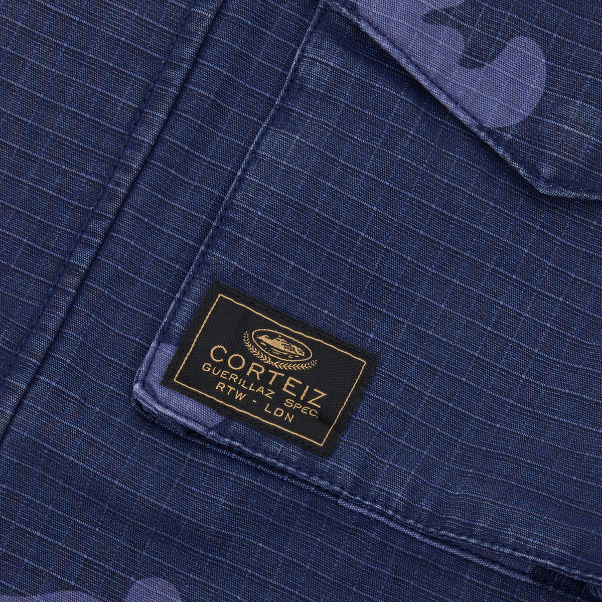 GUERILLAZ FIELD JACKET [INDIGO CAMO]