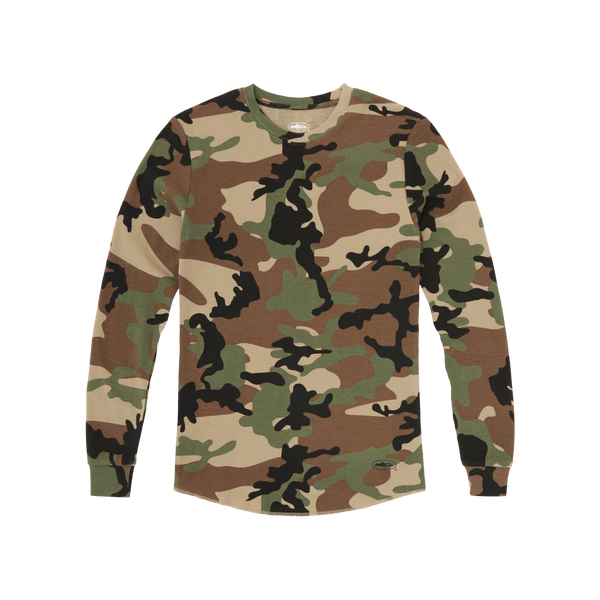 GUERILLAZ THERMAL LS TEE [WOODLAND CAMO] – CRTZRTW